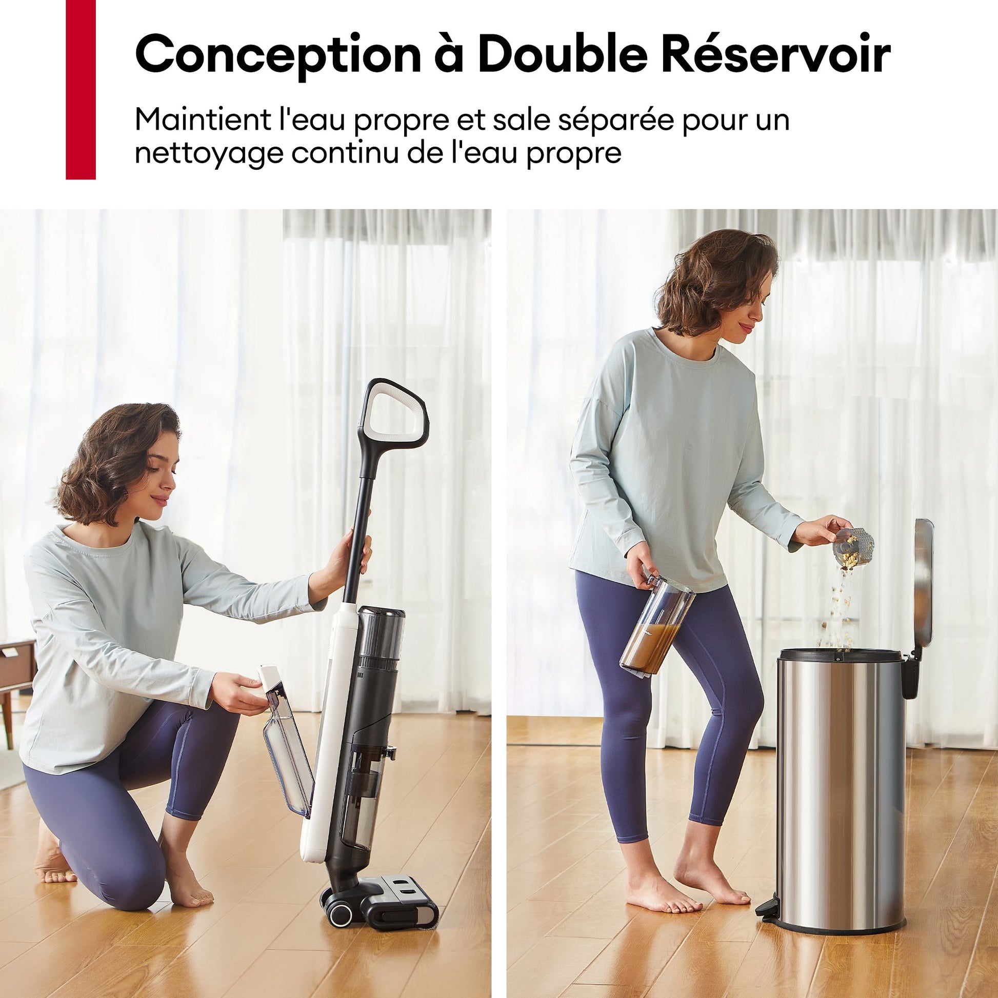 Ultenic AC1 Elite Aspirateur Laveur Sans Fil