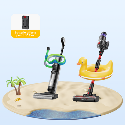 Ultenic AC1 Elite Aspirateur Laveur Sans Fil